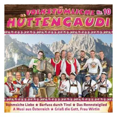 2CD Various: Volkstümliche Hüttengaudi Nr.10