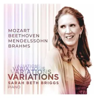 CD Wolfgang Amadeus Mozart: Sarah Beth Briggs - Variations