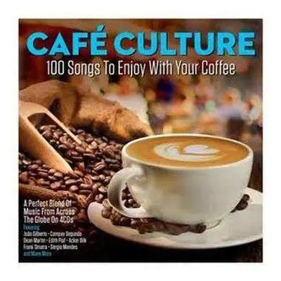 4CD Various: Cafe Culture: 100 Songs To Enjoy With Your Coffee