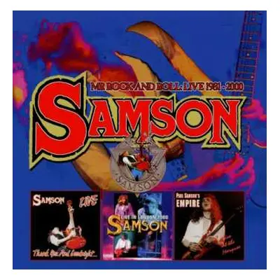 4CD/Box Set Samson: Mr Rock And Roll: Live 1981-2000