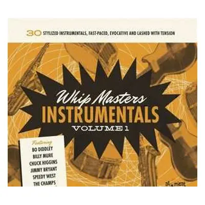 CD Various: Whip Masters Instrumentals Volume 3 (30 Stylized Instrumentals, Fast-Paced, Evocativ