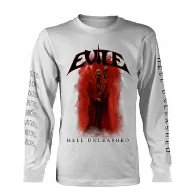 Tričko S Dlouhým Rukávem Hell Unleashed (white) M