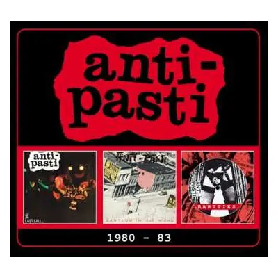 3CD Anti-Pasti: 1980 - 83