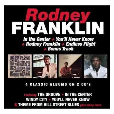 2CD Rodney Franklin: In The Center / You'll Never Know / Rodney Franklin / Endless Flight