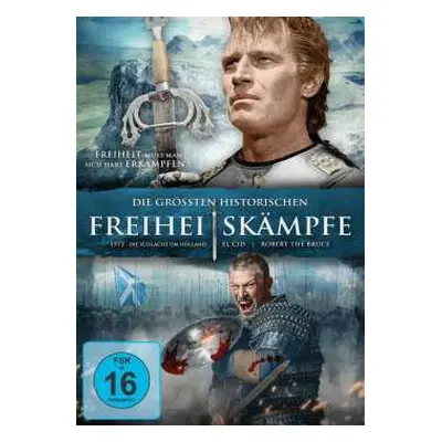 3DVD Various: Die Größten Historischen Freiheitskämpfe