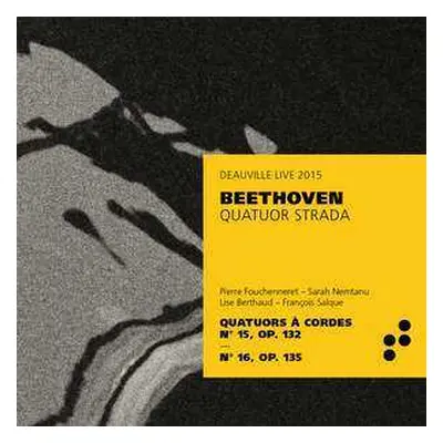 CD Ludwig van Beethoven: Streichquartette Nr.15 & 16