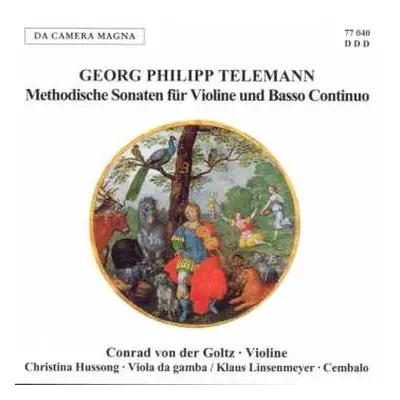 CD Georg Philipp Telemann: Methodische Sonaten für Violine und Basso Continuo