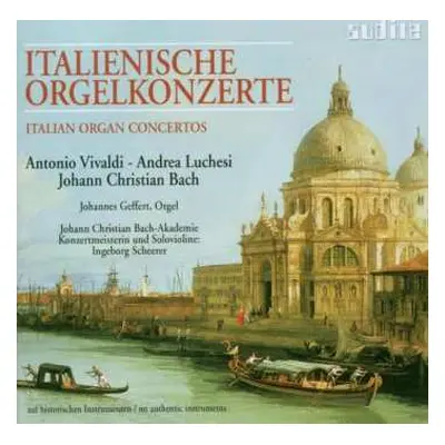 CD Antonio Vivaldi: Johannes Geffert Spielt Orgelkonzerte