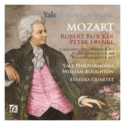 CD Wolfgang Amadeus Mozart: Yale School Of Music