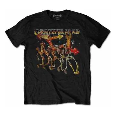 Grateful Dead Unisex T-shirt: Truckin' Skellies Vintage (small) S