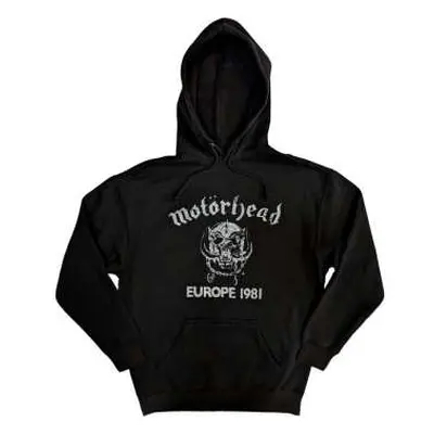 Motorhead Unisex Pullover Hoodie: Europe '81 (xx-large) XXL