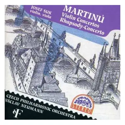 CD Bohuslav Martinů: Violin Concertos, Rhapsody-Concerto