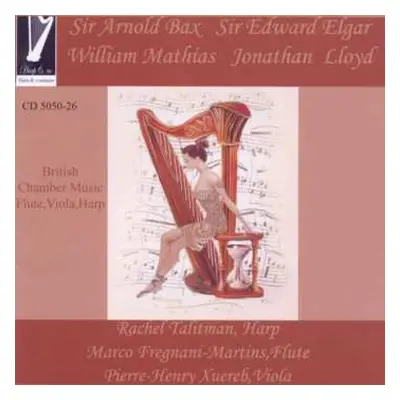 CD Arnold Bax: British Chamber Music For Flute,viola And Harp