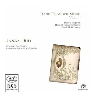 SACD Niccolò Paganini: Jansa Duo - Rare Chamber Music Vol.3