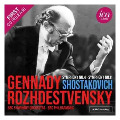 2CD Dmitri Shostakovich: Symphony No. 4 • Symphony No. 11