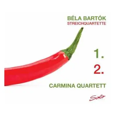 CD Béla Bartók: Streichquartette Nr. 1 & 2