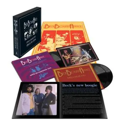 4LP Beck, Bogert & Appice: Live In Japan 1973 & Live In London 1974 (180g) (limited Edition)