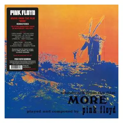 LP Pink Floyd: Soundtrack From The Film "More"