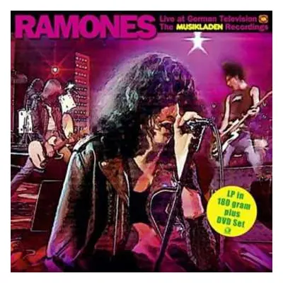 LP/DVD Ramones: Live At German Television - The Musikladen Recordings