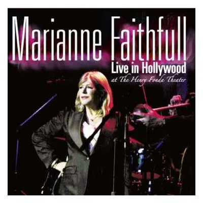 CD Marianne Faithfull: Live In Hollywood LTD | DIGI