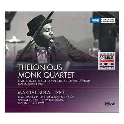 CD Thelonious -quartet- Monk: Live In Berlin 1961