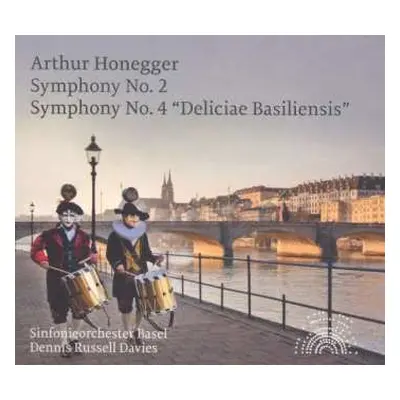 CD Arthur Honegger: Symphonien Nr.2 & 4