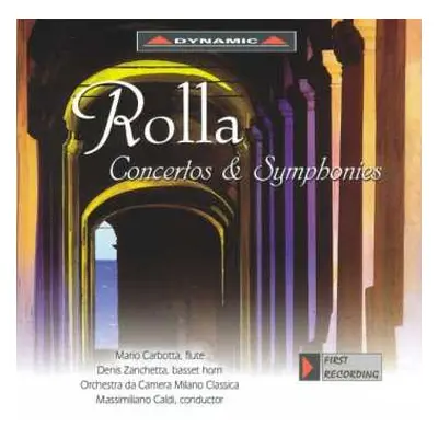 CD Alessandro Rolla: Sinfonia D-dur