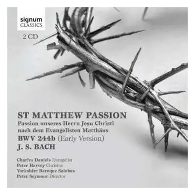 2CD Johann Sebastian Bach: Matthäus-passion Bwv 244