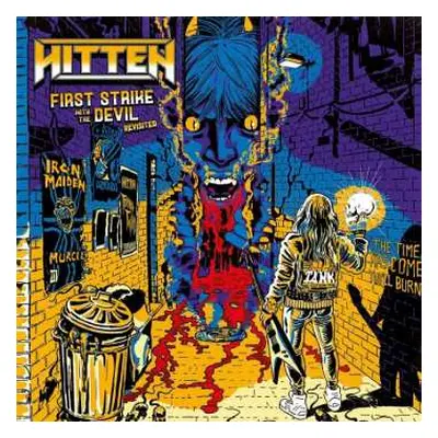 LP/CD Hitten: First Strike With The Devil - Revisited (mustard Vinyl)