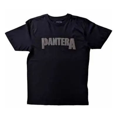 Pantera Unisex T-shirt: Leaf Skull (hi-build) (small) S