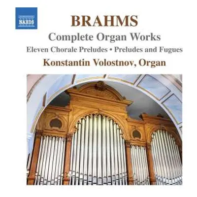 CD Johannes Brahms: Sämtliche Orgelwerke