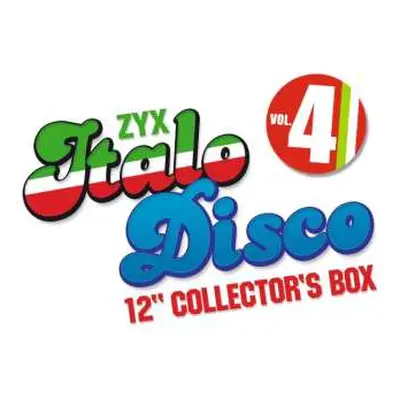 10CD/Box Set Various: ZYX Italo Disco 12" Collector's Box (Vol.4)