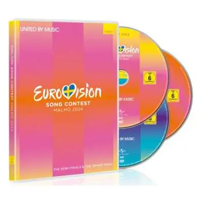 3DVD Various Artists: Eurovision Song Contest Malmö 2024