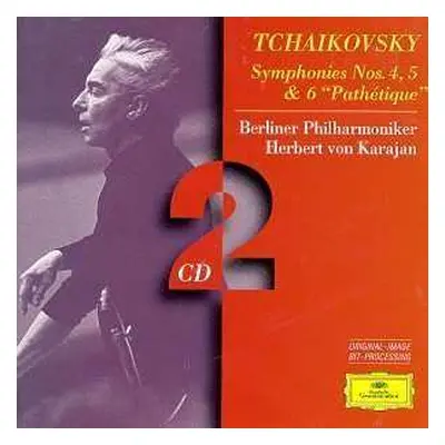 2CD Pyotr Ilyich Tchaikovsky: Symphonies 4, 5 & 6 "Pathétique"