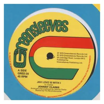 LP Johnny Clarke: Jah Love Is With I / Bad Days Are Going