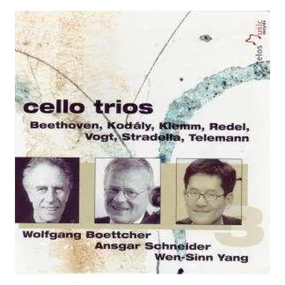 CD Ludwig van Beethoven: Wolfgang Boettcher, Ansgar Schneider, Wenn-sinn Yang - Cellotrios