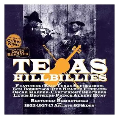 4CD Various: Texas Hillbillies 1922-1937