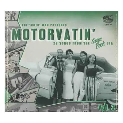 CD Various: Motorvatin' Vol.3 (28 Songs From The Green Book Era)