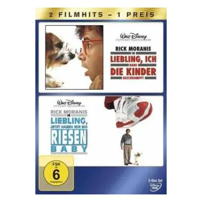 2DVD Various: Liebling, Ich Habe Die Kinder Geschrumpft / Liebling, Jetzt Haben Wir Ein Riesenba