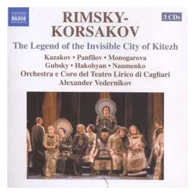 3CD Nikolai Rimsky-korssakoff: Die Legende Der Unsichtbaren Stadt Kitesh