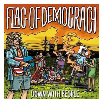 CD Flag Of Democracy: Down With People + Schneller!