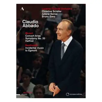 DVD Wolfgang Amadeus Mozart: Claudio Abbado & Lucerne Festival Orchestra