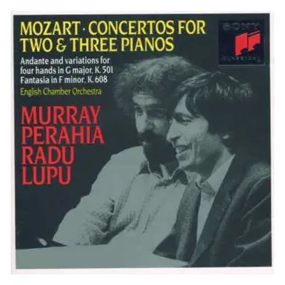 CD Wolfgang Amadeus Mozart: Concertos For Two & Three Pianos - Andante And Variations For Four H