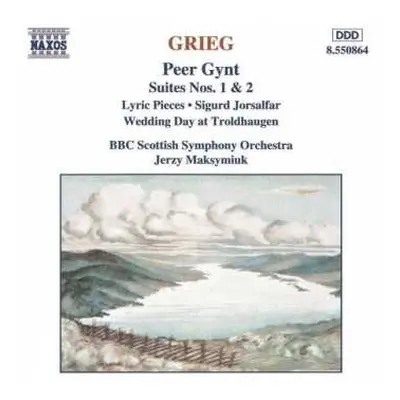 CD Edvard Grieg: Peer Gynt Suites Nos. 1 & 2 • Lyric Pieces • Sigurd Jorsalfar • Wedding Day At 