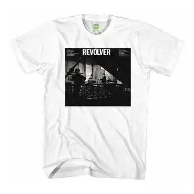 The Beatles Unisex T-shirt: Revolver Studio (medium) M