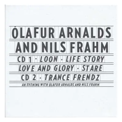 2CD Nils Frahm: Collaborative Works