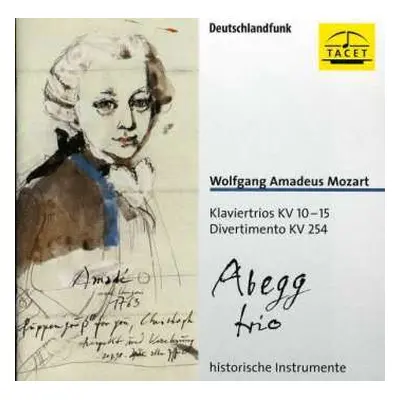 CD Wolfgang Amadeus Mozart: Frühe Klaviertrios Kv 10-15