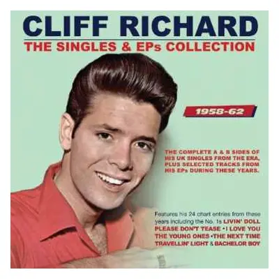 2CD Cliff Richard: The Singles & EPs Collection 1958-62