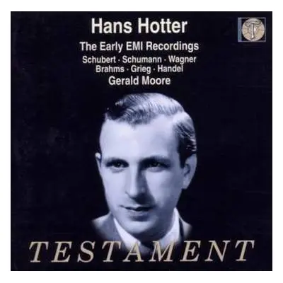 CD Franz Schubert: Hans Hotter - The Early Emi Recordings