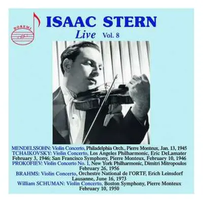 2CD Felix Mendelssohn-Bartholdy: Isaac Stern - Live Vol.8